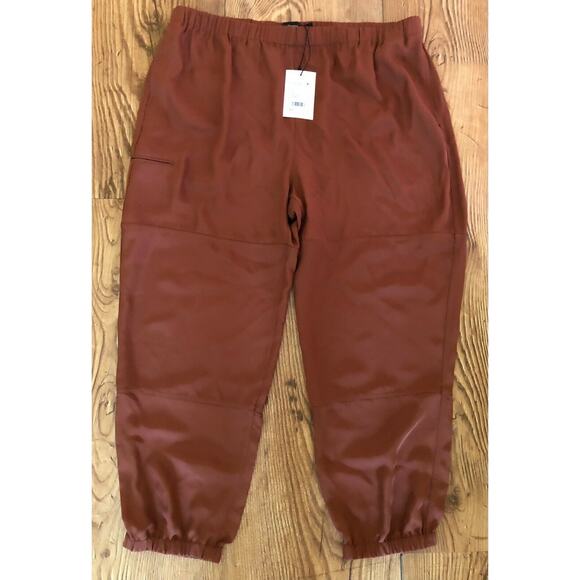 Theory Women's Slim Cargo Clay Flat Twill Pants L0209213 Size XL $295 NWT - Picture 16 of 16